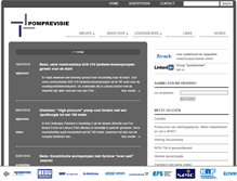Tablet Screenshot of pomprevisie.nl